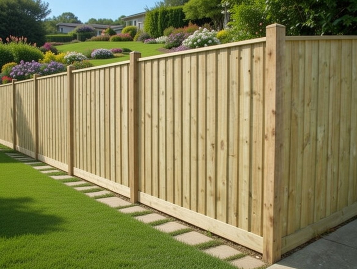 Colorbond fencing installation in Geelong by Drysdale Fencing